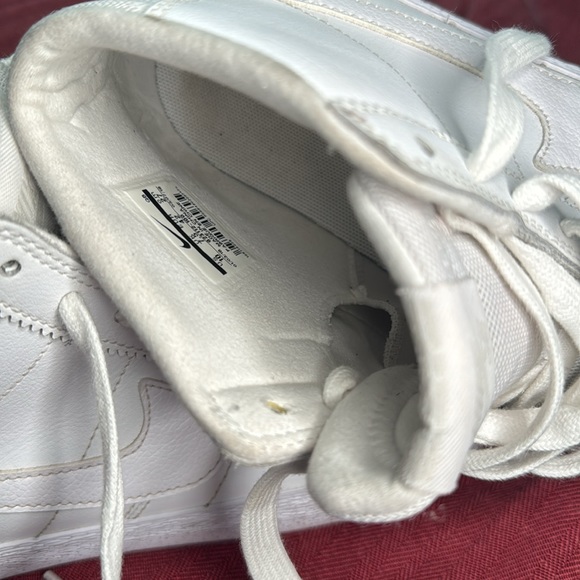 Nike Used Bruin High Sb White Women 923112-100 Size US10 EU 42 - Picture 11 of 14